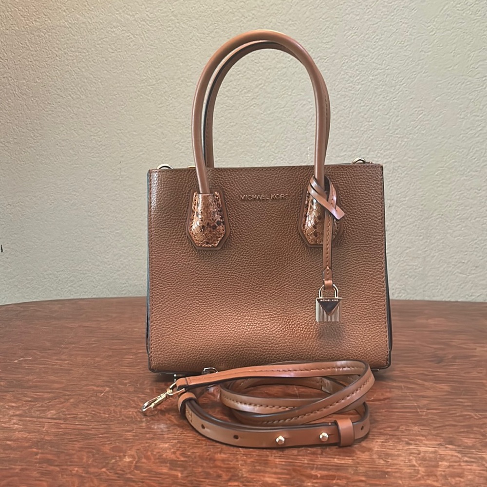Michael Kors Mercer Small Satchel/Crossbody